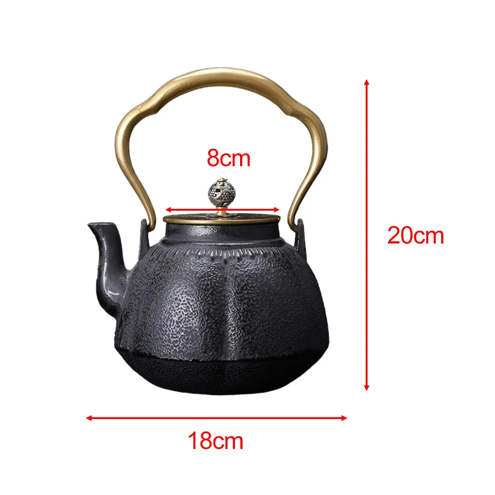 Cast Iron Tea Kettle Tea Set Tea Ceremony Supplies Chinese Style Large Capacity Housewarming Gifts 1.2L Family Use Iron Teapot Cast Iron Tea Kettle Tea Set Tea Ceremony Supplies Chinese Style Large Capacity Housewarming Gifts 1.2L Family Use Iron Teapot