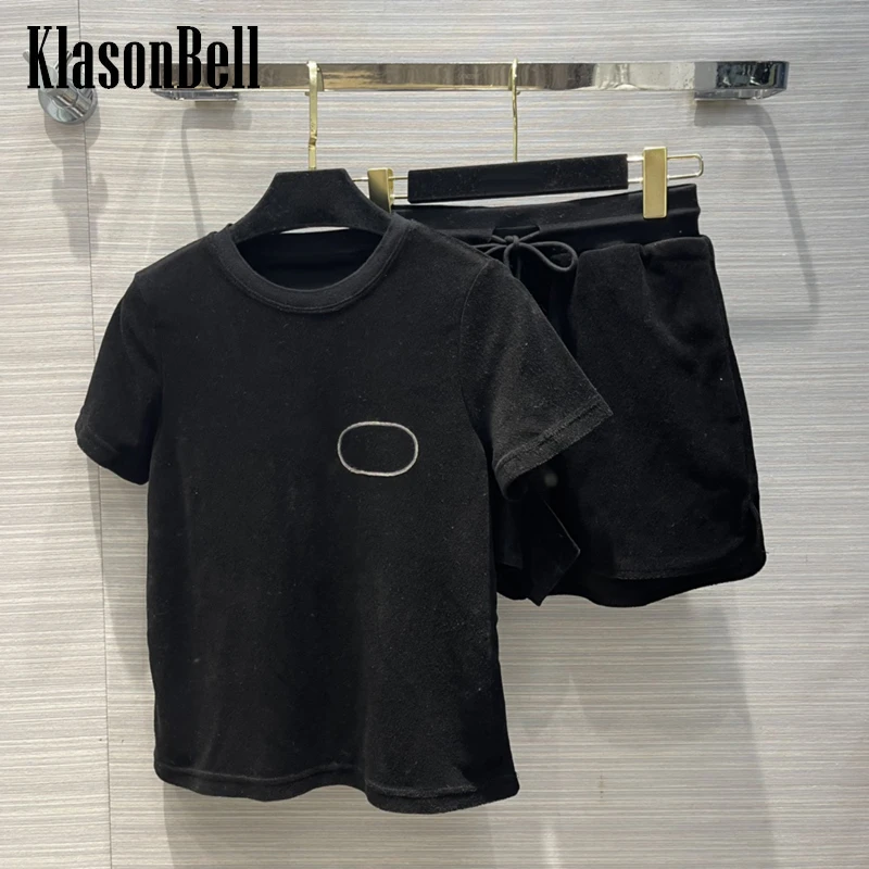 4.6 KlasonBell Round Neck Short D With Industry No. 1 T-Shirt Embroidery Sleeve 35% OFF