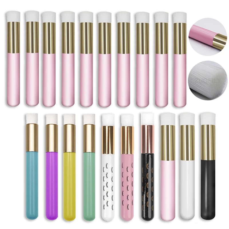 Eyelashes Extension Tool Skin Care Extensions Applicator Eyebrow Eyelash Brushes Lashes Cleanser Eyelash Cleaning Brush 10/20Pcs makeup brush set,makeup brush