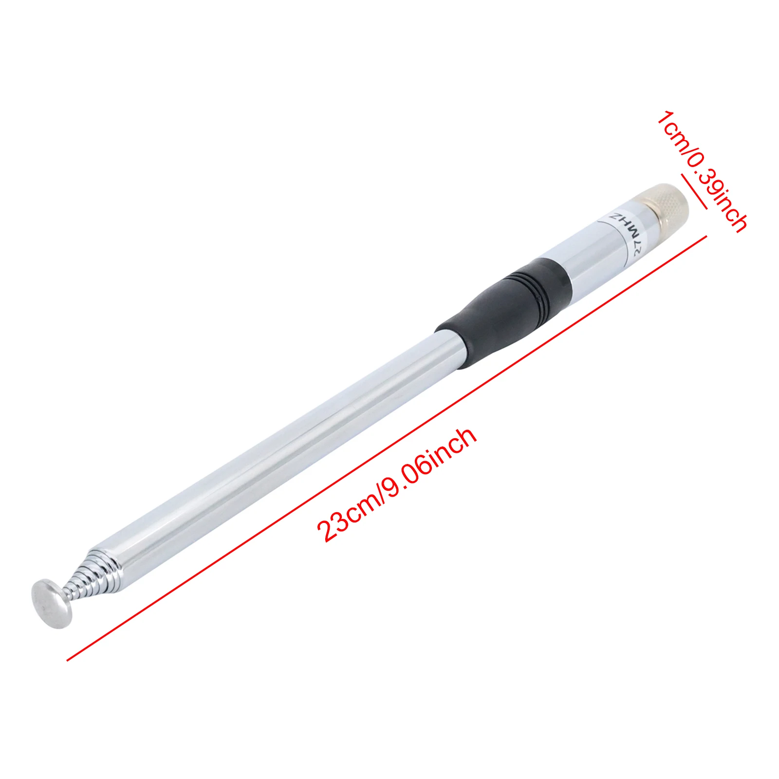27Mhz 9-Inch To 51-inch Telescopic/Rod Antennas TNC Connector Aerial Telescopic Antenna for CB Handheld/Portable Radio