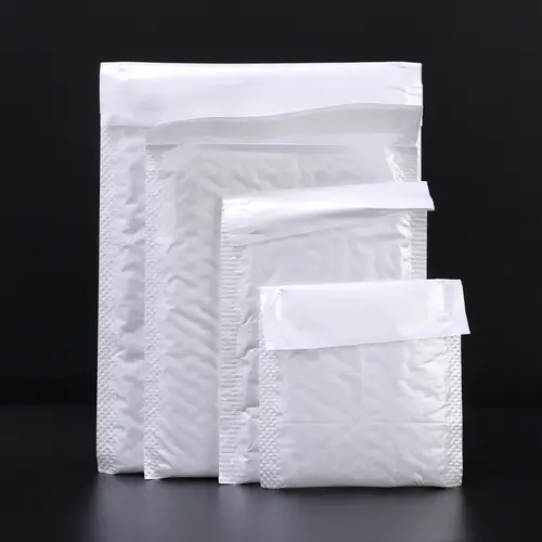 10-50Pcs Bubble Envelopes White Foam Shipping Bags Poly Bubble Mailers Pad Self Seal Packing Bags 11cm 15cm 23cm Wholesale - Image 3
