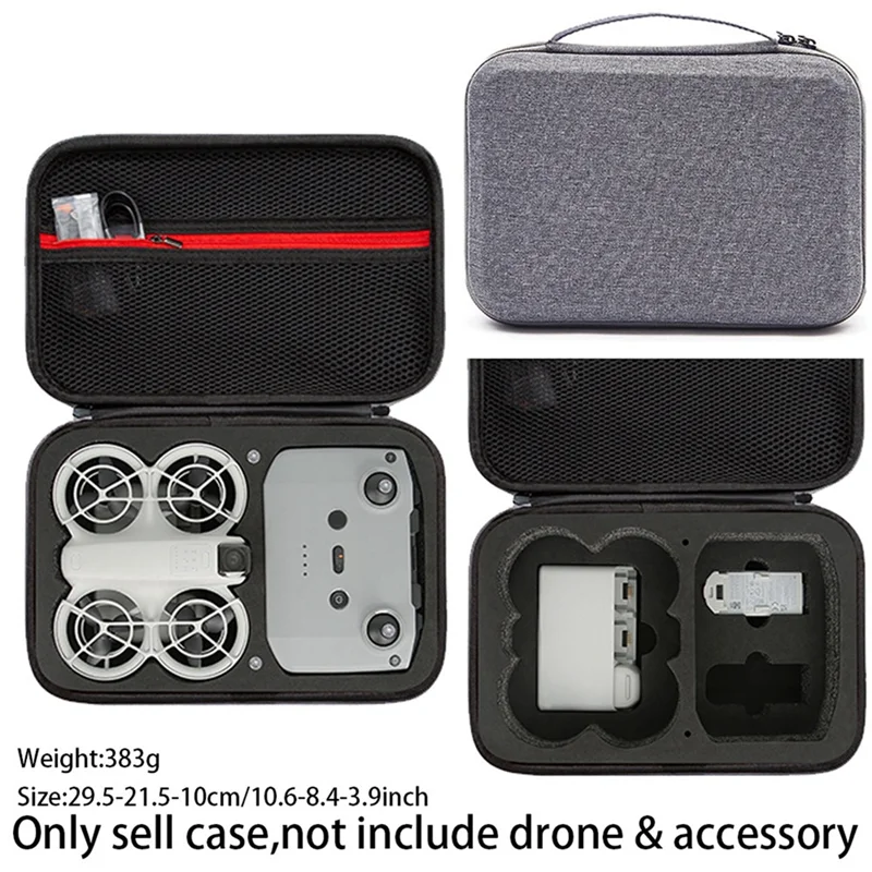DJI NEO용 N13R-(내구성) 보관 가방, DJI NEO용 충격 방지 휴대용 핸드백 EVA 보관 숄더백 드론 액세서리
