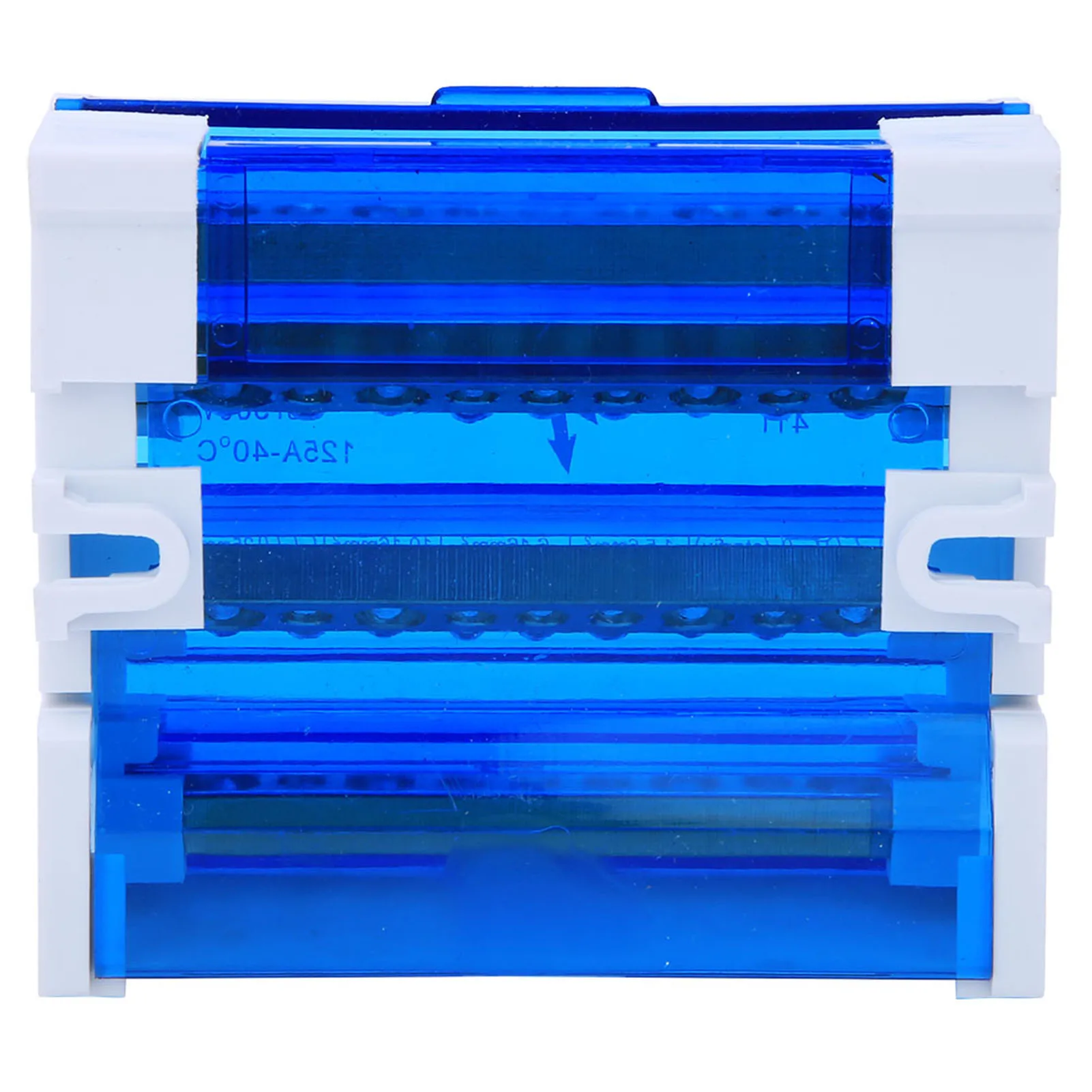 Enhanced Terminal Block Distribution Box for Electrical Engineering, 4-Level Design