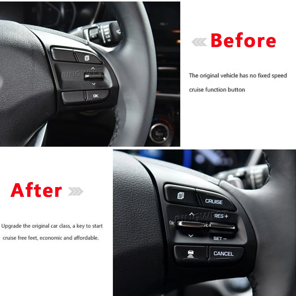 Steering Wheel Cruise Control Button Switch Button For Hyundai Overseas 2017 GT