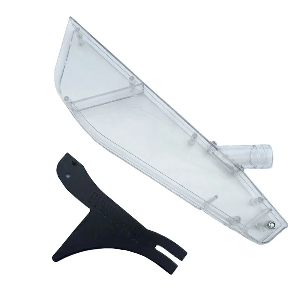 12-Zoll-Klingenschutz mit Schneidklatschenschutz, Kreissäge, Staubsammlung, transparent, für Kreissäge für die Holzbearbeitung – Detail 2