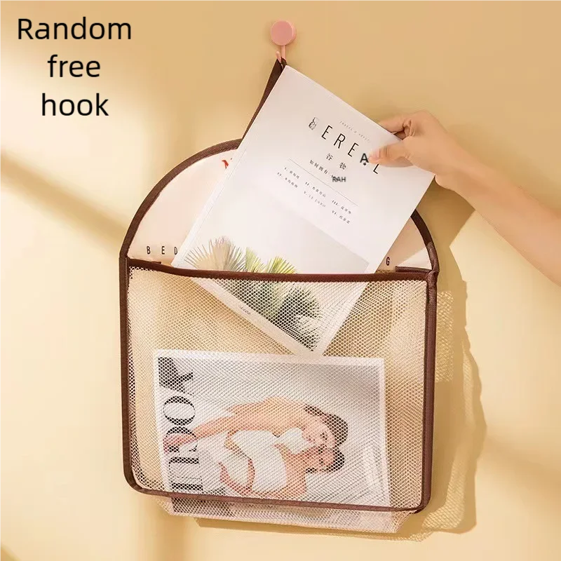 Storage Hanging Bag Breathable Multifunctional Mesh Kitchen Wardrobe Hanging Organizing Bag Socks Bra Underwear Magazine Sorting 3