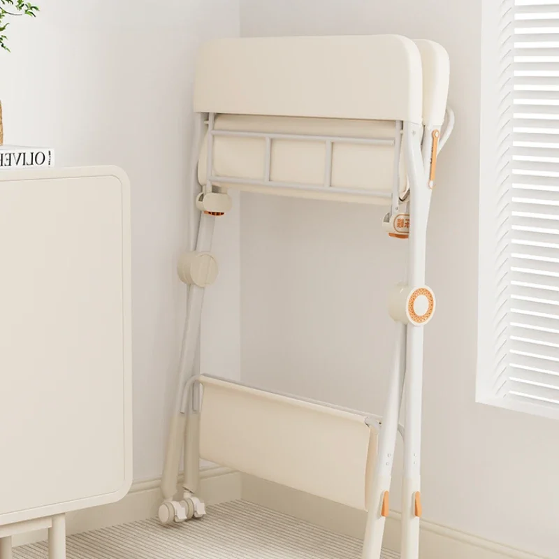Baby Comfort Massage & Touch Nursing Table, Newborn Baby Diaper Changing Table, Multifunctional Folding Storage Stand