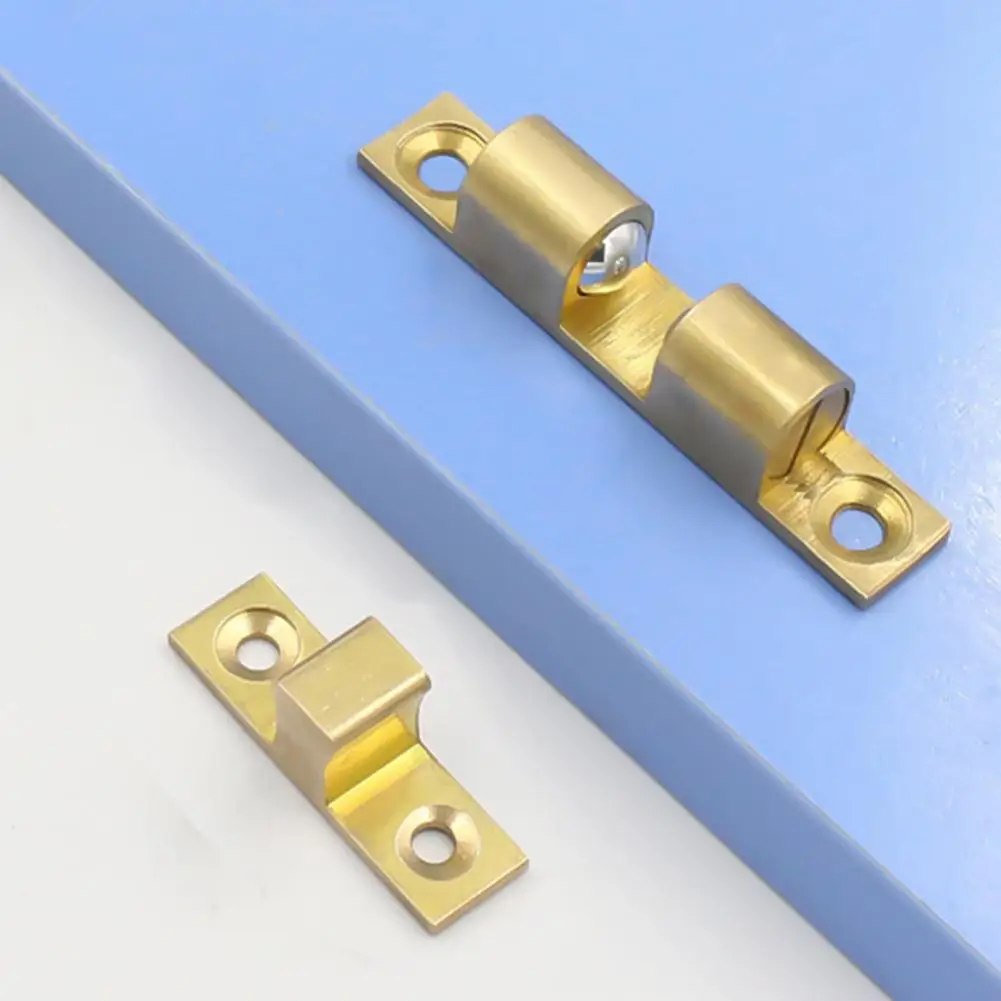 Door Catches Closing Latch Wardrobe Snapper Spring Ball Catch Door Snapper Security Cupboard Latch with Free Screws Anti-rust Door