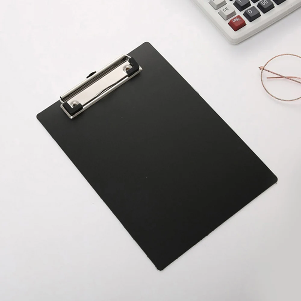 A5 File Holder Clip Document Holder Clipboards Clip Writing Pad Test Paper Clipboard Office School Supply File Folder Stationery