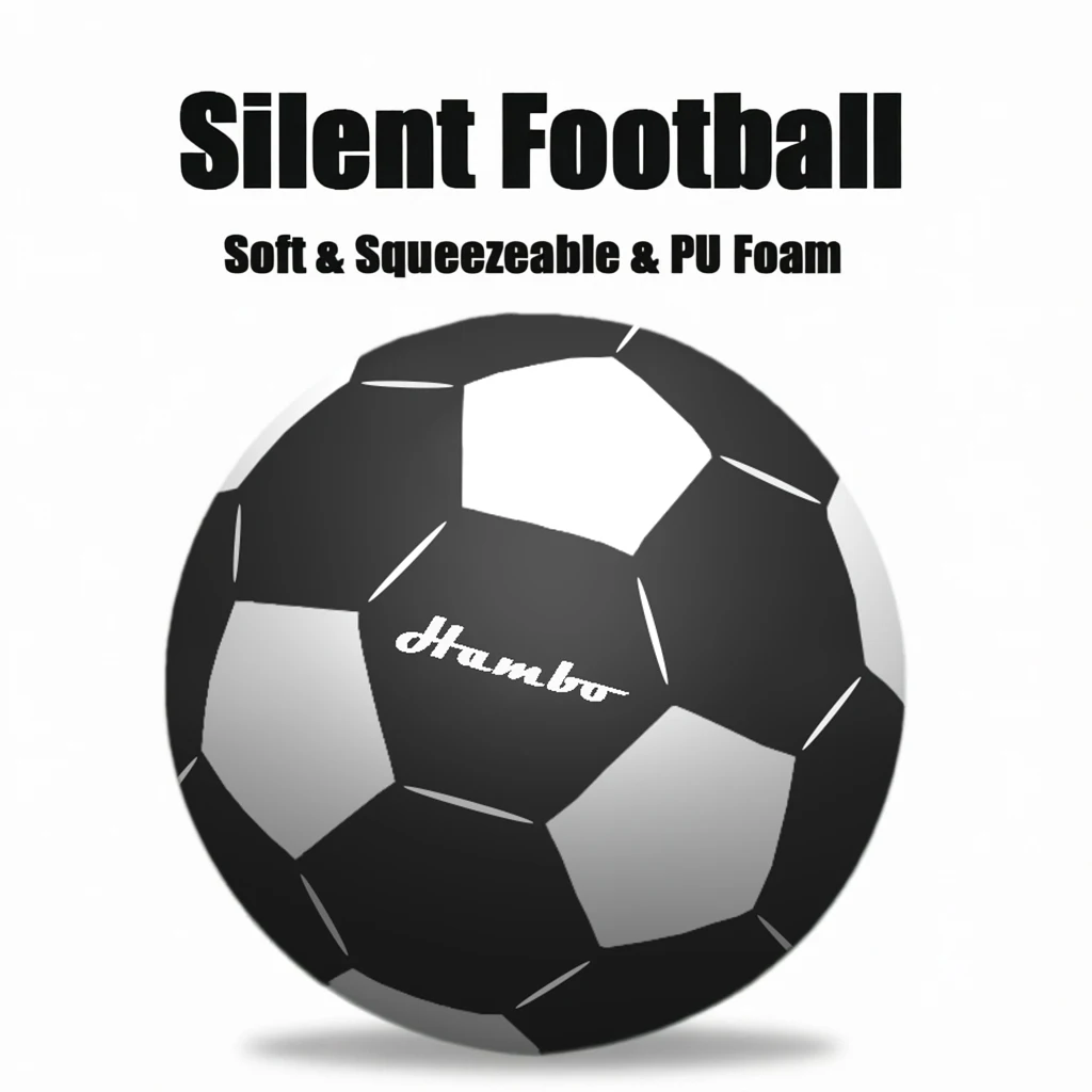 Silent Foam Soccer Ball Indoor Training Ball 1