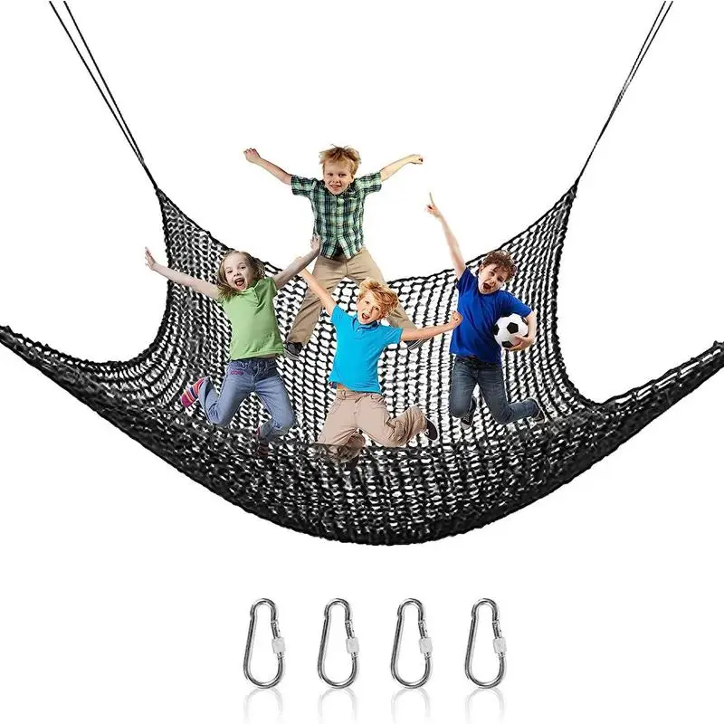 

Double Layers Climbing Cargo Net Playground Climbing Cargo Net Climbing Net For Kids Outdoor Playground Safety Net Rope Net