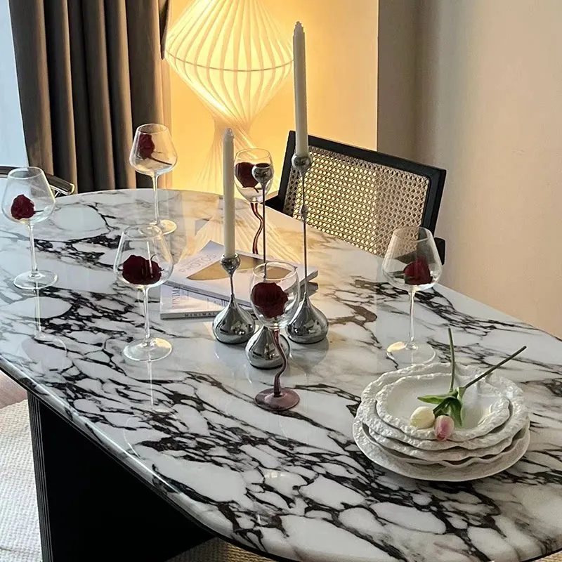 Oval Marble Dining Table 6