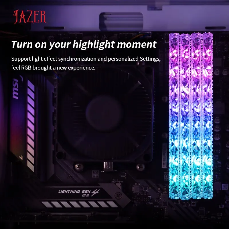Рисунок 5 - JAZER RGB RAM DDR4 8GB 16GB Память