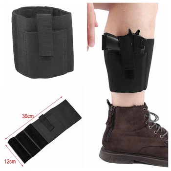 Concealed Carry Ankle Gun Holster for S&W M&P Shield 9mm, Bodyguard .380, Ruger LCP, LC9,  GL17 Tactical Leg Holster 1
