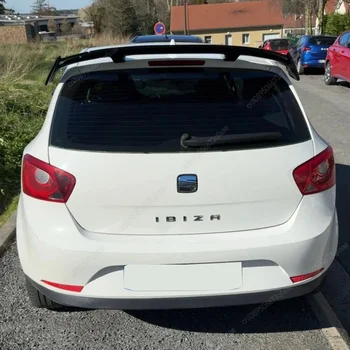 Per Seat Ibiza Leon 2009-2021 Hatchback Tetto Posteriore Spoiler Cap Baule Posteriore Tetto Lip Spoiler Ala Auto Labbro Posteriore Della Copertura Bodykit Tuning