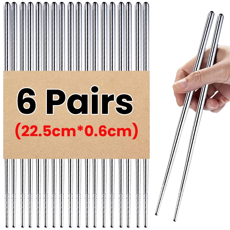 Reusable Stainless Steel Chopsticks 1