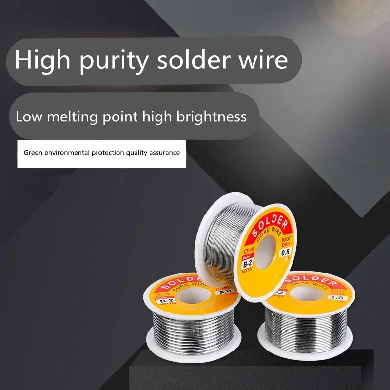 2.0% 45FT Tin Lead Tin Wire Melt Rosin Core Solder Soldering Wire Roll No-clean soldering wire soldering tin wire