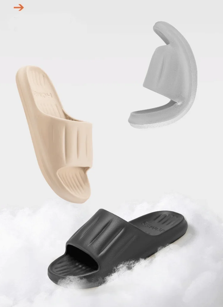 Women's Thick Platform Bathroom Flip Flops Shoes