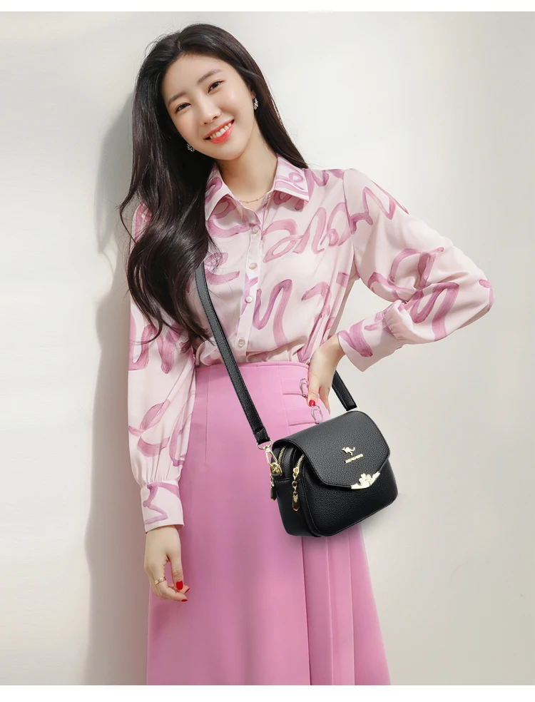 Borsa a tracolla donna elegante borsa a spalla alla moda_voghion.com