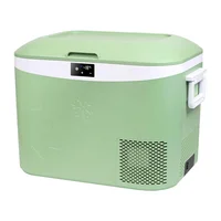 Professional Manufacturer 18L Car Fridges Home Car Dual-use Portable Fridge Freezer DC 12V/24V Mini Refrigerator Family Travel 1