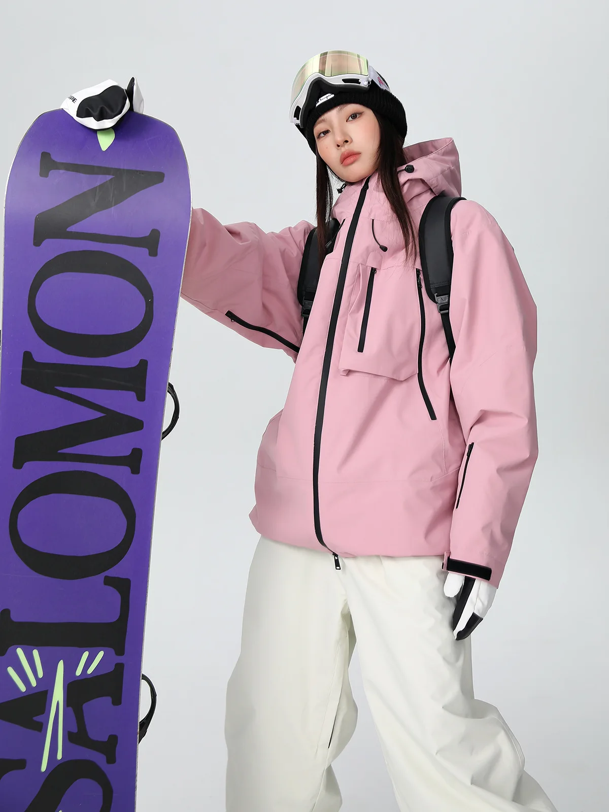 SEARIPE Winter Warm Men's And Women's Ski Jacket Waterproof Breathable Snowboarding Coat Outdoor Sports Snow Jacket