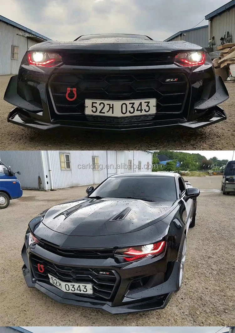 Hot Selling ZL1 Style Car Body Kits Front Bumper for Chevrolet Malibu XL 2016-2019 ABS Material Exterior Parts