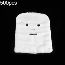 Ultra - Thin Pure Cotton Disposable Facial Gauze Masks for Skincare and Beauty Salons (500pcs)