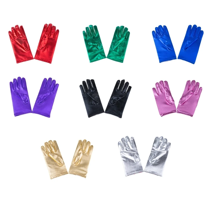 

1Pair Versatile Adult Short Stage Gloves Wrist Length Perfect for Any Occasion