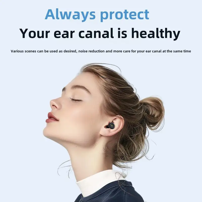 Eayburst Ear Plugs for Sleeping Noise Cancelling Silicone EarPlugs for Concerts Traveling Studying Focus Reusable Ear Protection - Image 3