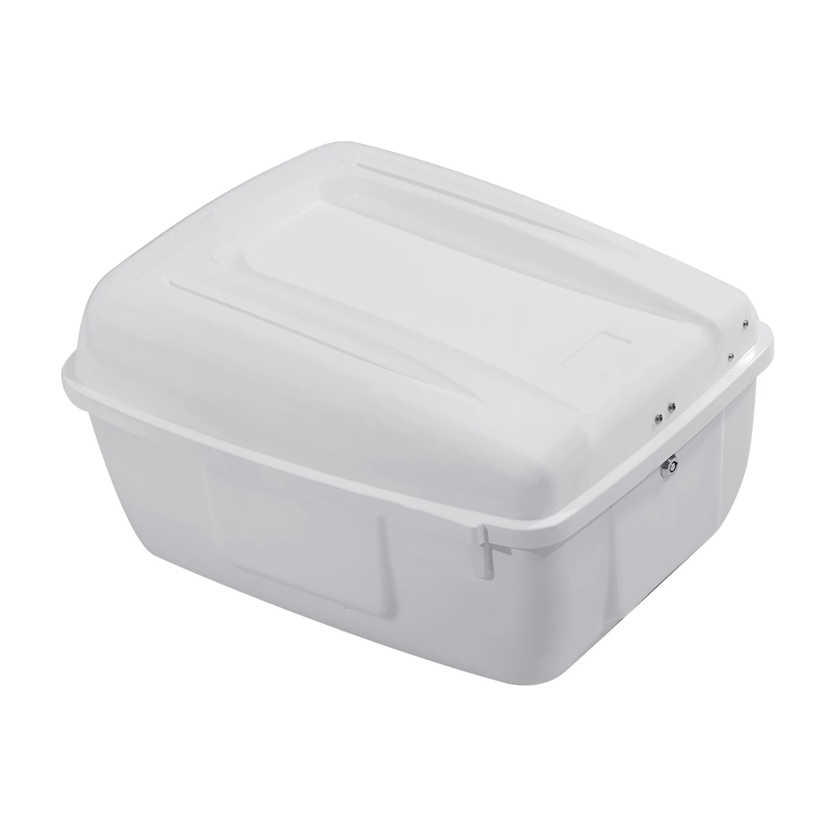 Rear Police Trunk For Harley Electra Glide FLHP FLHTP Trunk Top Box Motorcycle