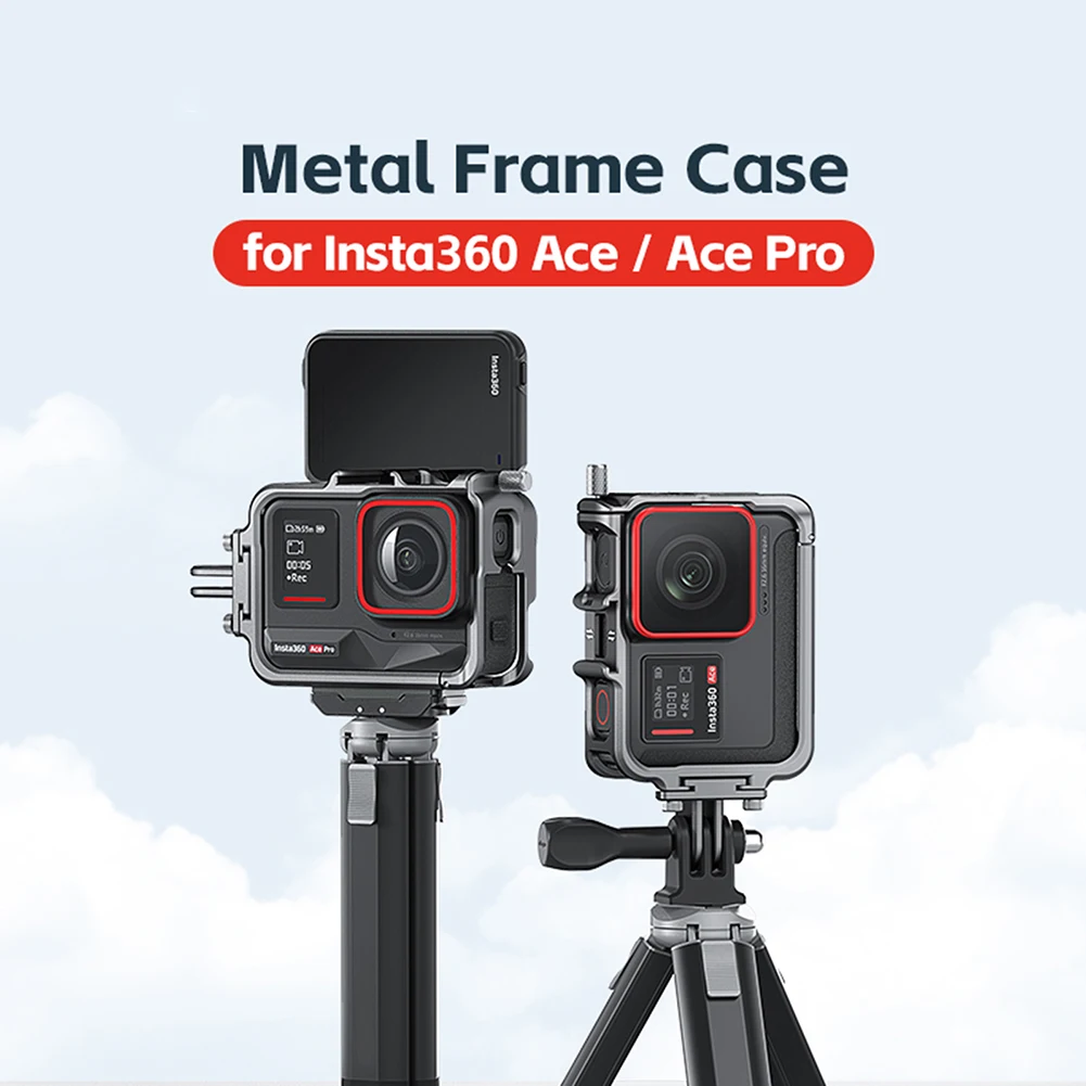 

Camera Cage Anti-Collision Protecting Frame Aluminium Alloy Frame Protective Cage Action Camera Housing Shell Case Mount