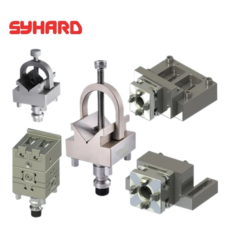 

V-Shape Wire Cut EDM Holder 3 Axies HigH Precision Control Jig Fixed Wire-Cut EDM Chuck Adjustable WEDM Chuck