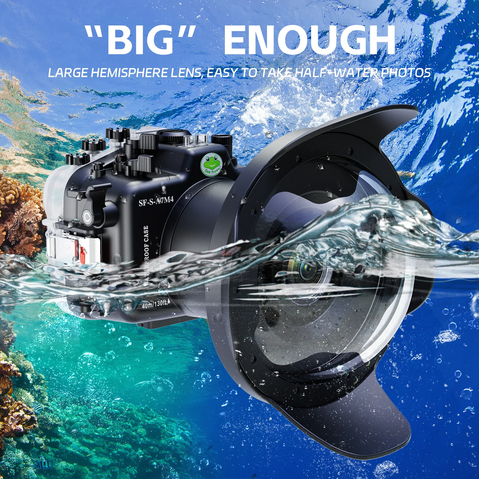 Underwater Photography Best Underwater Housing For Sony A7iii Dome