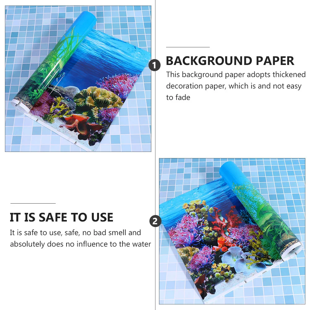 Fish Tank Background Paper Fish Tank Backdrop