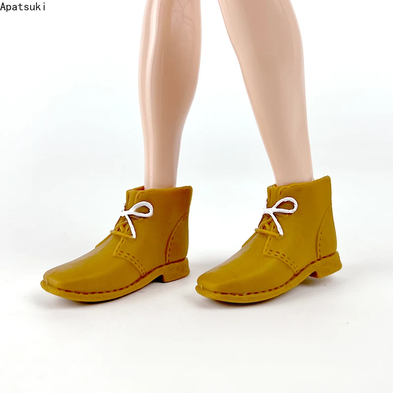 1/6 Yellow Fashion Doll Shoes Scarpe Casual Per Ken Bambole Maschili Stivali Per Barbie Boyfriend Prince Ken Doll Accessori Giocattoli Per Bambini