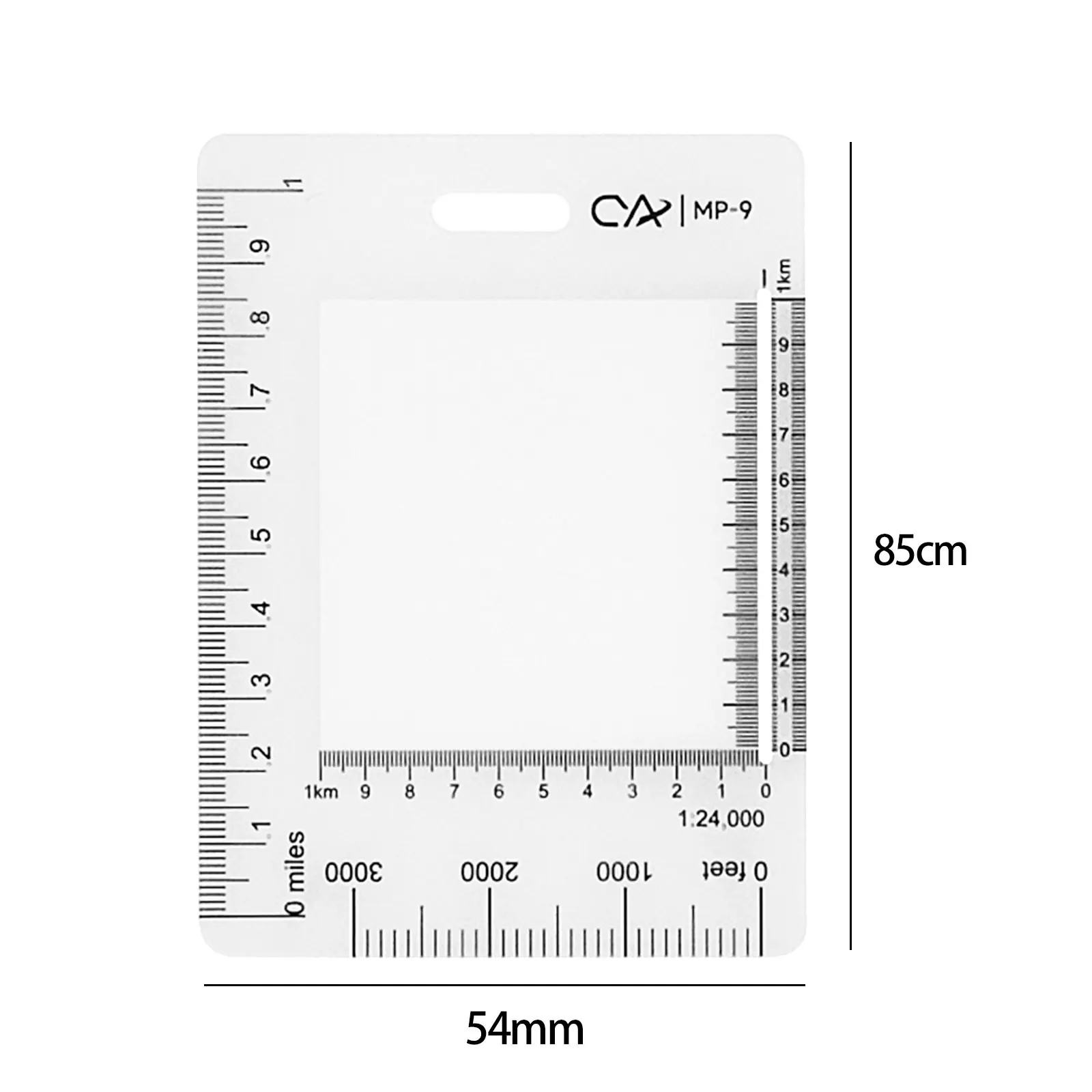 Pocket Grid Transparent Waterproof Educational Map Reading 1/24,000 Easy to Use Accurate for Utm, Usng, Mgrs Coordinates Working map reading tool