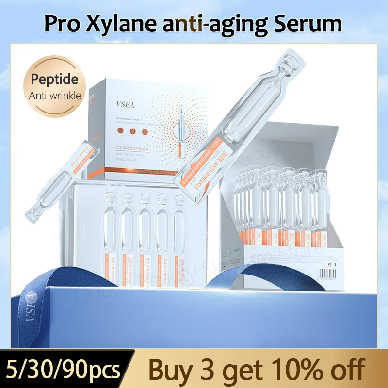 

Peptide Anti Wrinkle Serum Pro Xylane Firming Essence Collagen Hyaluronic Acid Moisturizing Skin Care Product Niacinamide Whiten