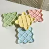 Pet Slow Food Bowl, Healthy Diet,Irregular Ceramic Anti Choking Puppy Bowl,Pet Canned Licking Plate,Dopamine Color Pet Supplies 4