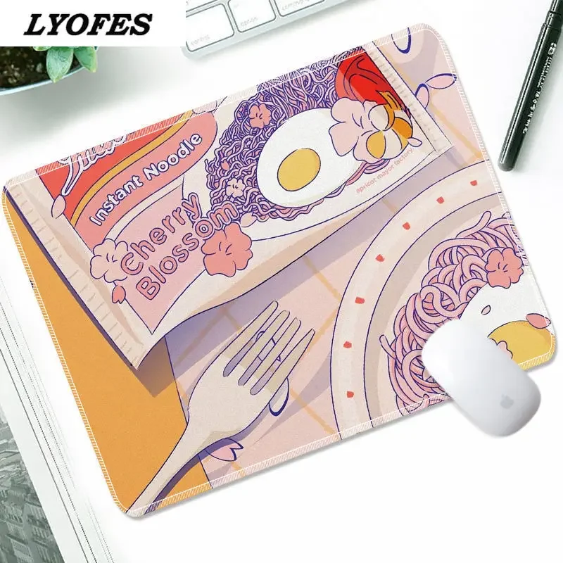 Tapete do rato do portátil para o escritório em casa computador teclado bonito do mouse almofada de mesa kawaii deskpad gamer esteiras de mesa 22x18cm