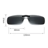 1pc Unisex Polarized Clip On Driving Glasses Sunglasses Day Vision UV400 Lens Driving Night Vision Riding Sunglasses Clip 5