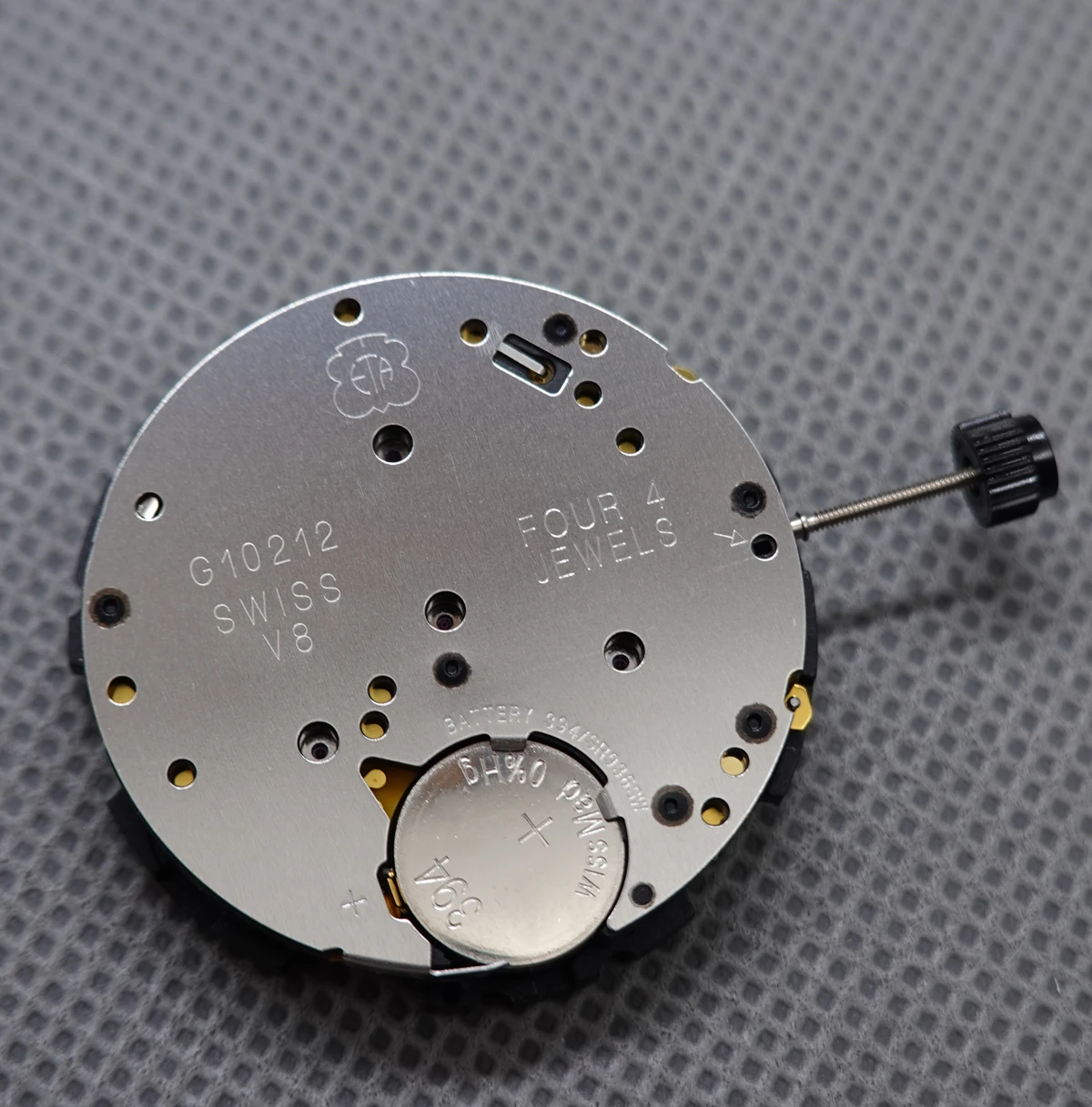 Quartz Movement G10212 Watch Date At 4 O'clock 6 Hands Movement with Battery For Swiss ETA G10