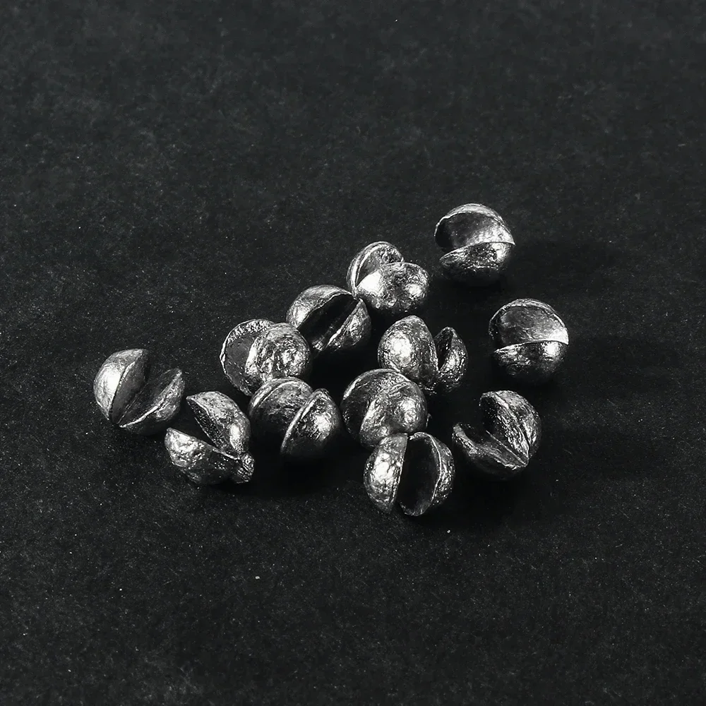 300pcs Fishing Round Split Ring Fishing Lead Sinker For Float Tackle Good Accessories