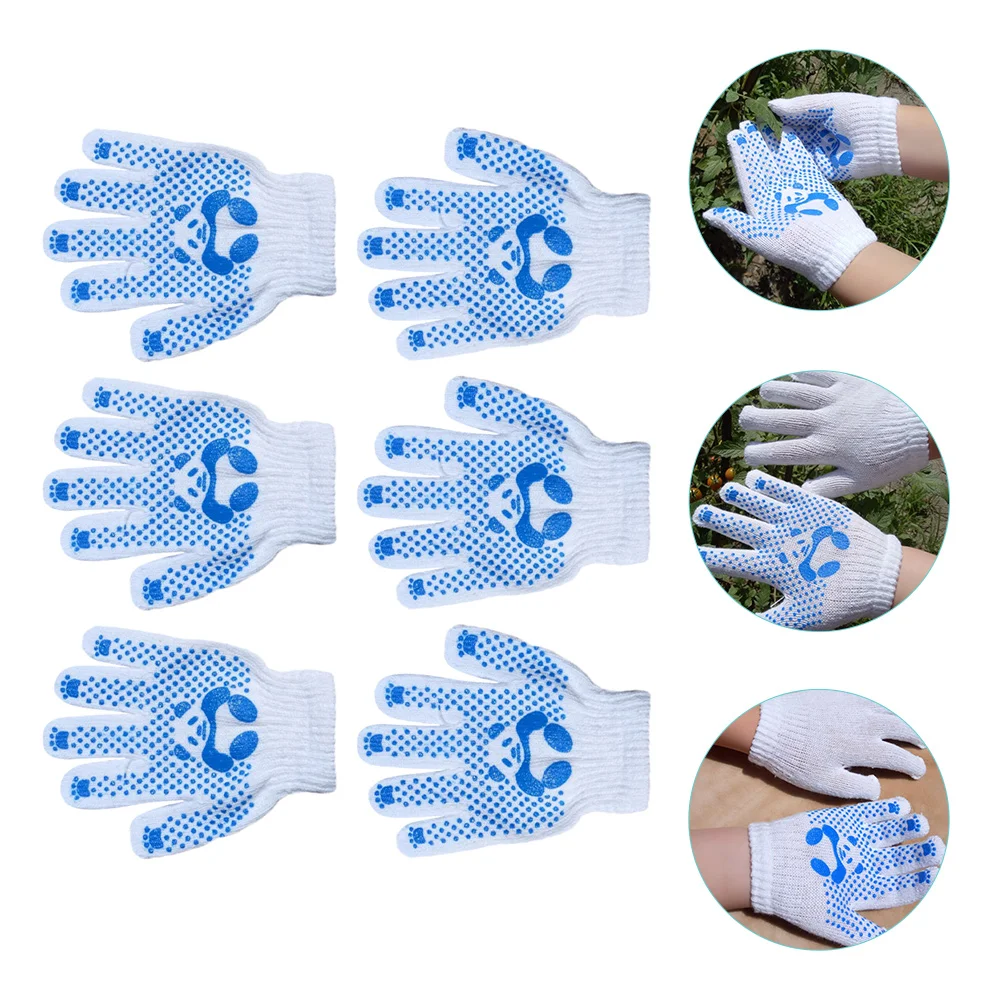 

Mittens Kids Children Gloves Hand Protectors Garden Work Gloves Working Gloves Kids Gardening Gripper Gloves for Children