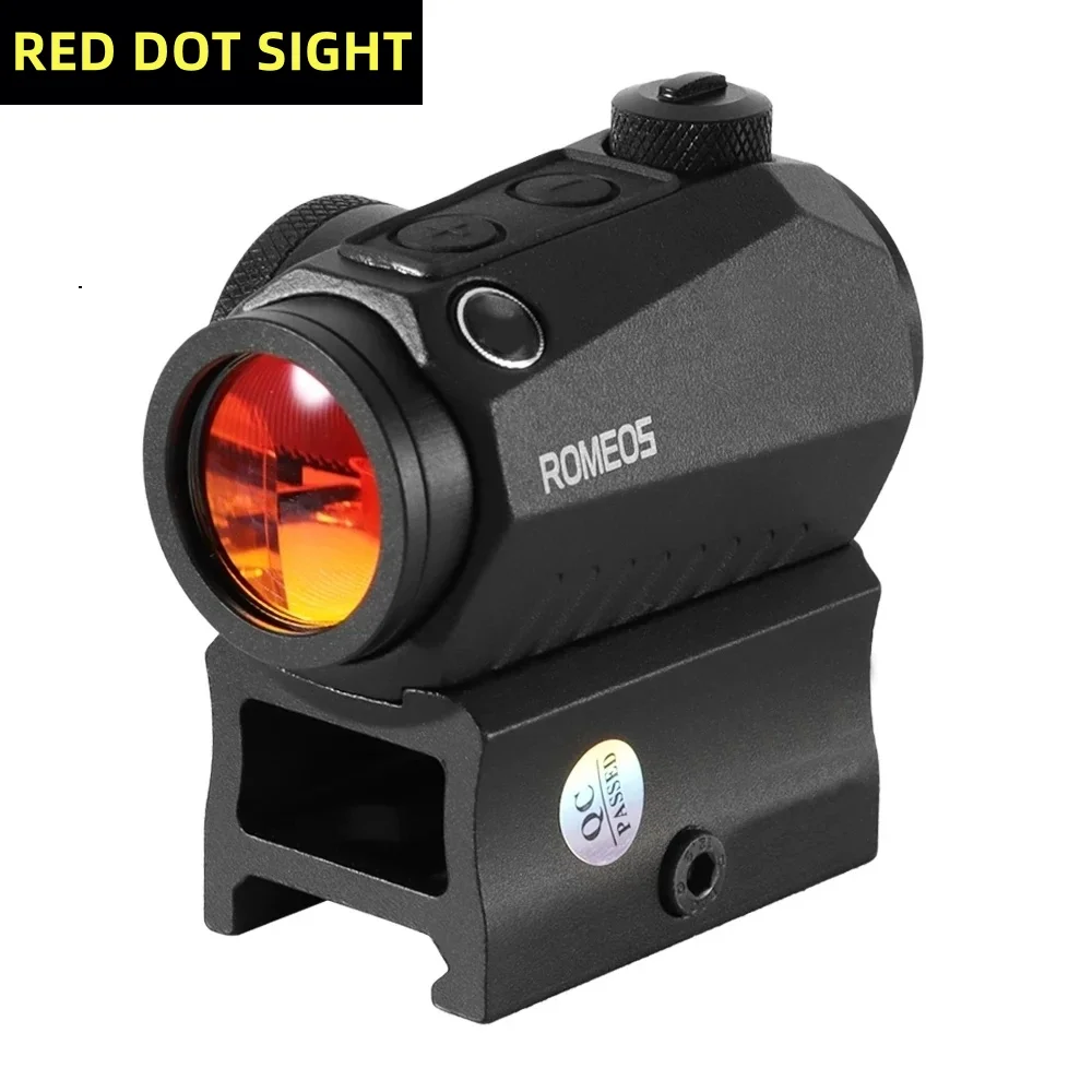 

Прицел для прицельной охоты Red Dot 1x20 мм 2 MOA, прицел для охоты с креплением, 20 мм, рельсовая направляющая, голографический прицел AR15 HK416