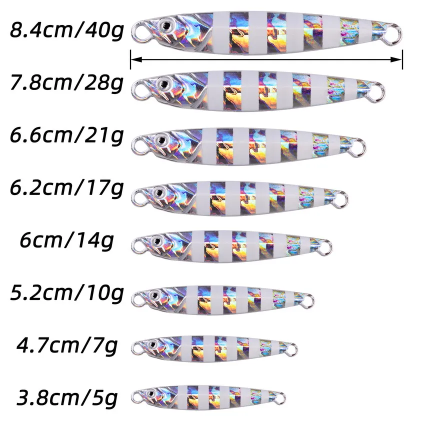 10ks super quatity kov odlitek přímočarou 7g-10g-14g-21g-28g-40g břehu tahat litého přívlače lžíce rybaření lákat umělý pastva chopit se