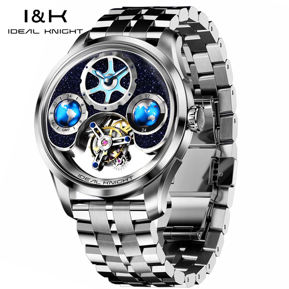 Мужские автоматические механические наручные часы IDEAL KNIGHT