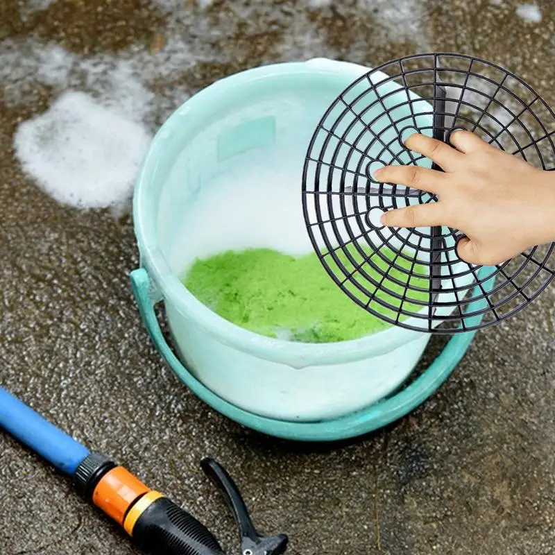 Dirt Trap Auto Detail Bucket-Gritshield Trap Automotive Grit For Effective Cleaning Car Wash And Detail Kits 192 Holes For