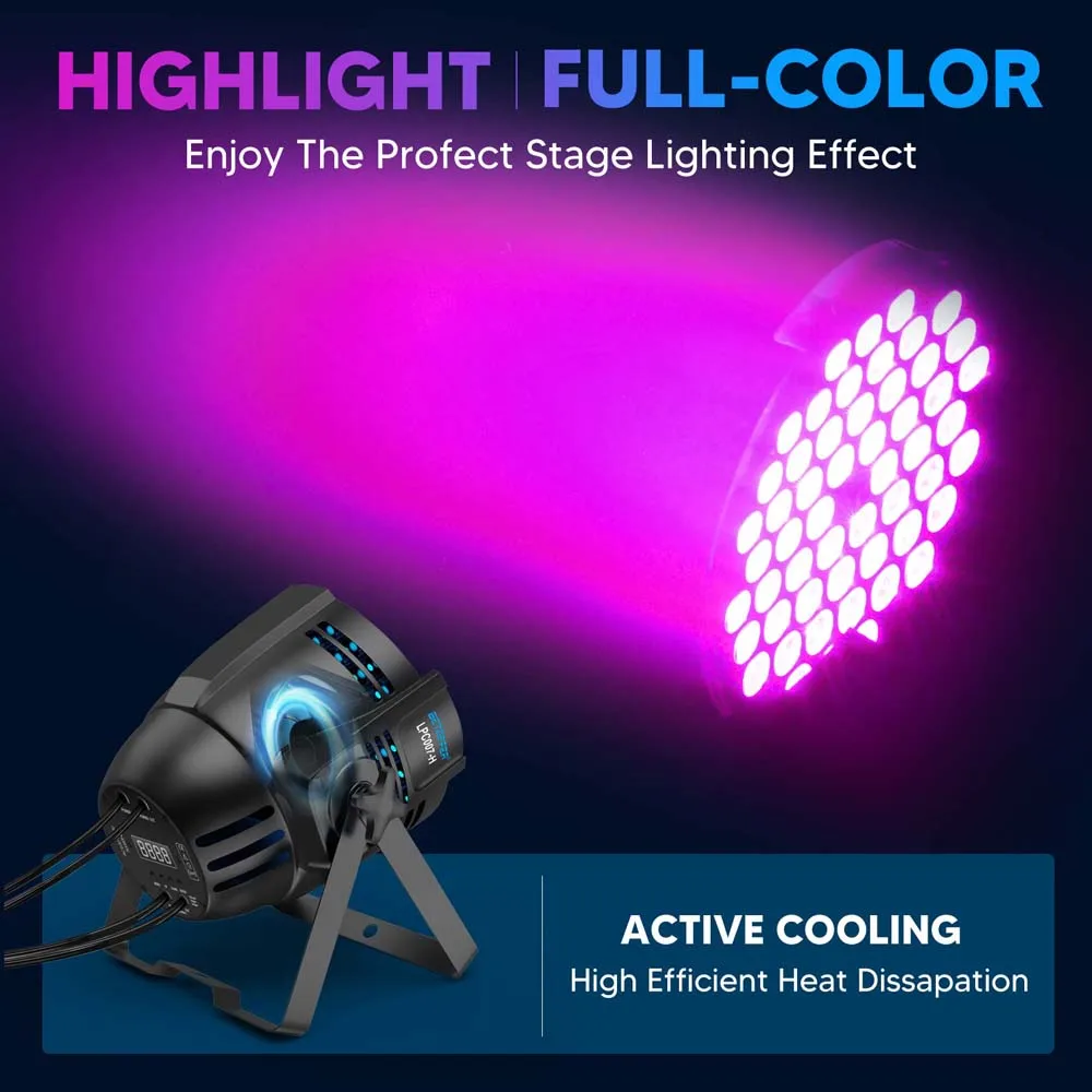 Big Dipper LPC007-H LPC007 RGB Emitting Color and 54 x 3W par stage light  China Manufacturer