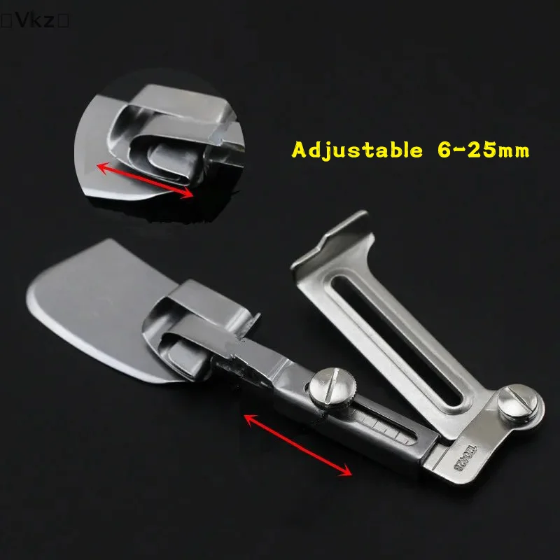 [VK18] A11 Adjustable Hemming Roller Crimping Folder Binder Presser Foot For Industrial Lockstitch Sewing Machine Accessories