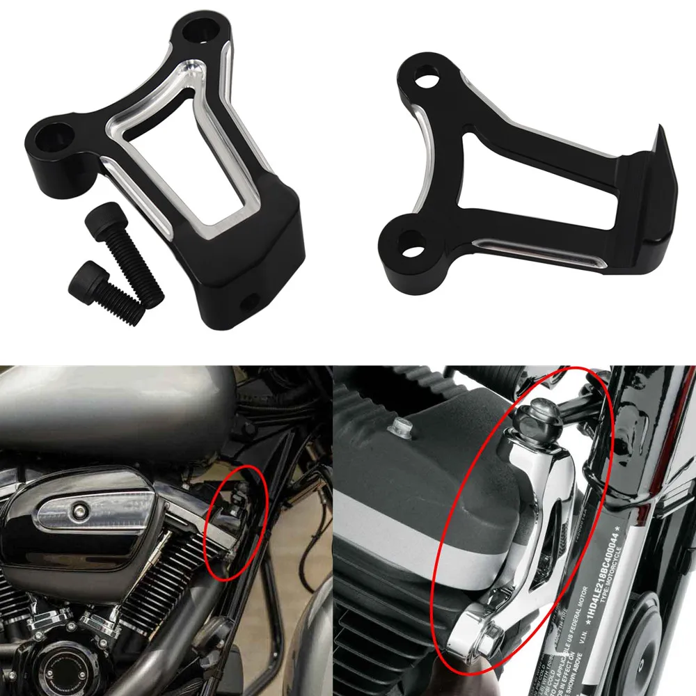 Moto Accessory Aluminum Front Engine Mount Holder Bracket Stabilizer